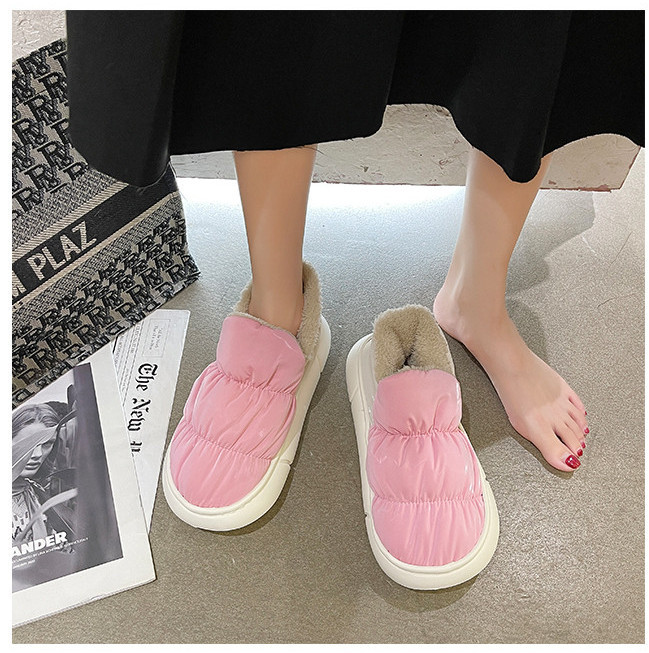 Домашни дамски пантофи и мека подплата 