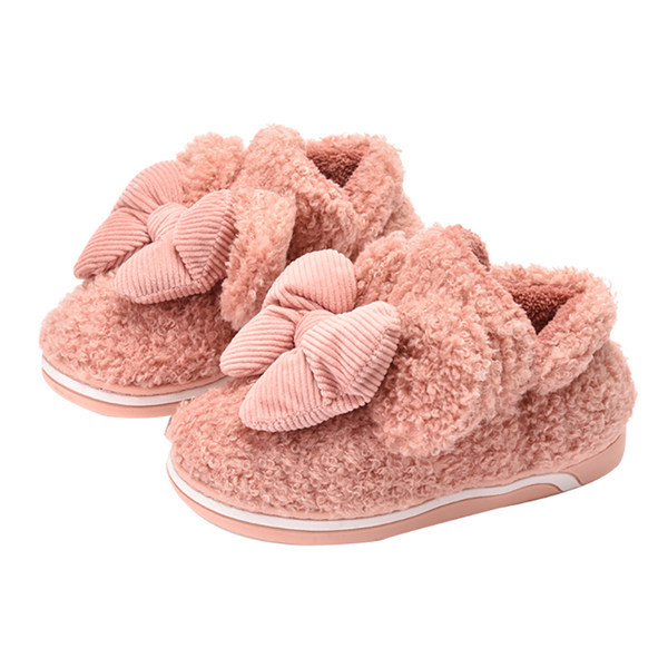 Модерни дамски пантофи с панделка