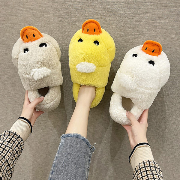 Модерни домашни пантофи с 3D елементи за жени