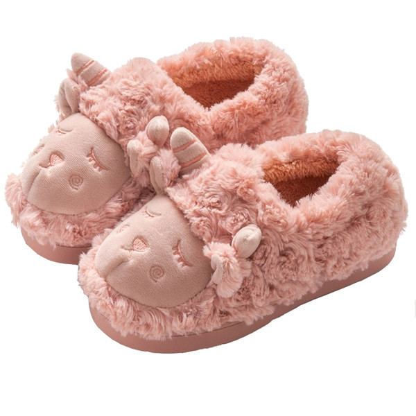 Дамски меки пантофи с апликация