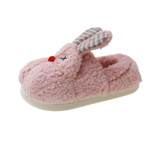 Модерни дамски меки карирани пантофи