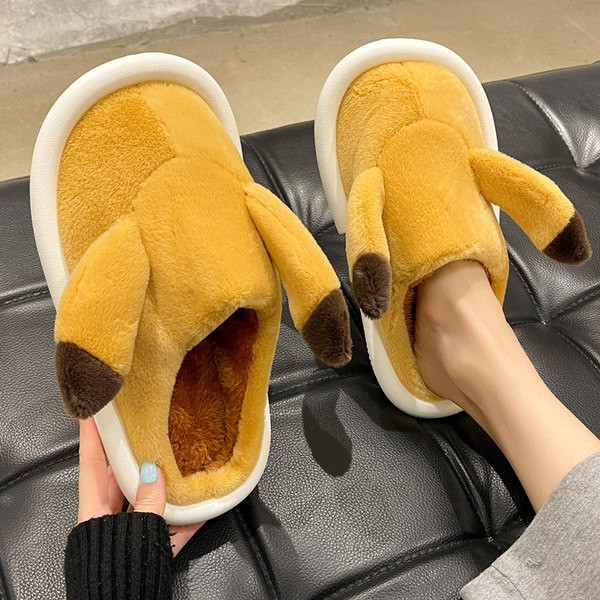 Ежедневни дамски пантофи изчистен модел с 3D елементи