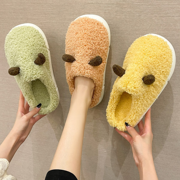 Актуални дамски меки пантофи изчистен модел в три цвята