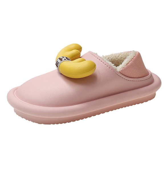 Дамски домашни пантофи с 3D елемент