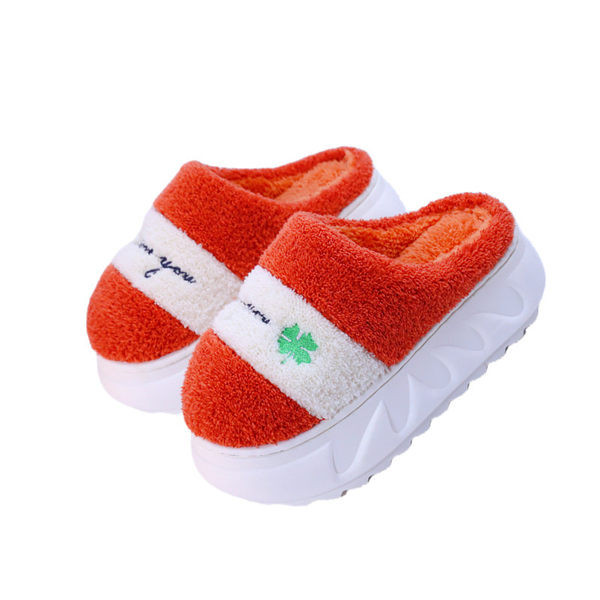 Дамски ежедневни домашни чехли с висока подметка