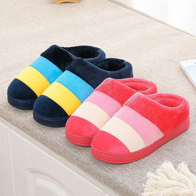 Дамски домашни чехли с топла подплата - няколко цвята