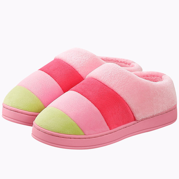 Дамски домашни чехли с топла подплата - няколко цвята