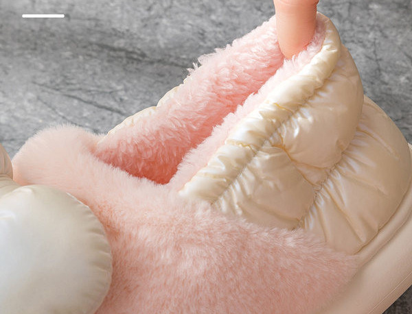 Дамски пантофи с панделки 