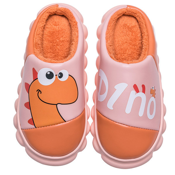 Дамски домашни чехли с мека подплата и апликация