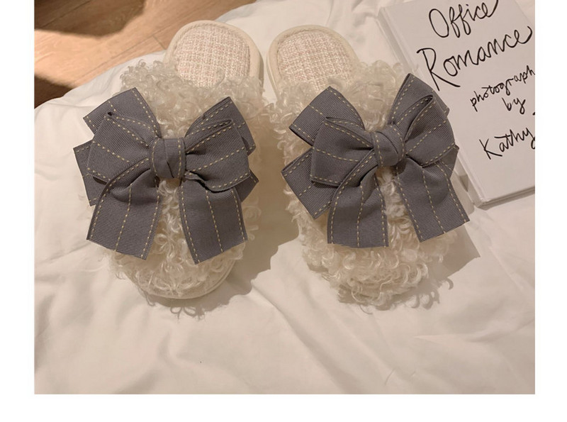 Domaće ženske papuče sa trakom u više boja