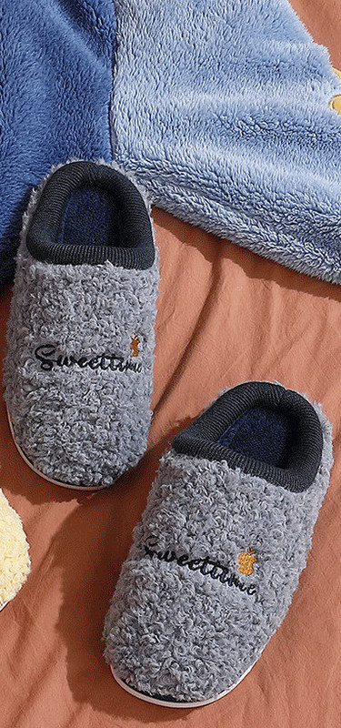 Ženske papuče s vezom jednobojnog uzorka