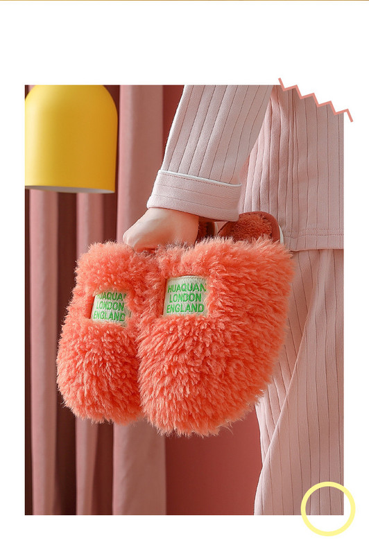 Puhaste papuče s eko kosom