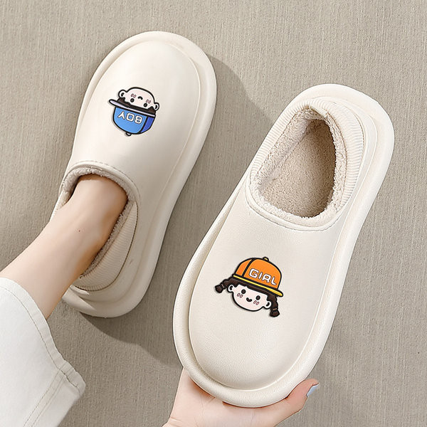 Ženske kožne papuče sa toplom postavom - više boja