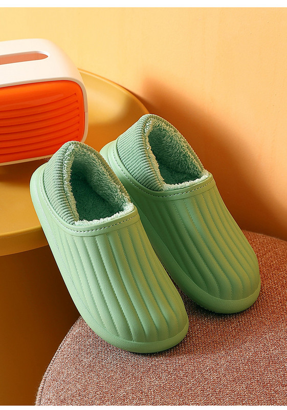Ženske papuče sa toplom postavom - tri boje