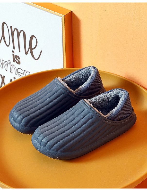 Ženske papuče sa toplom postavom - tri boje