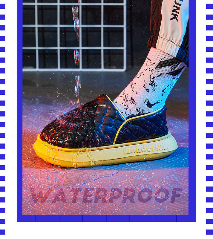 Moderne ženske kožne papuče s debelim đonom