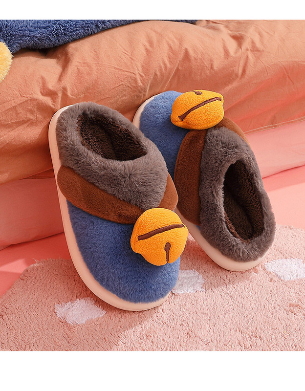 Ženske papuče s toplom postavom i trakom