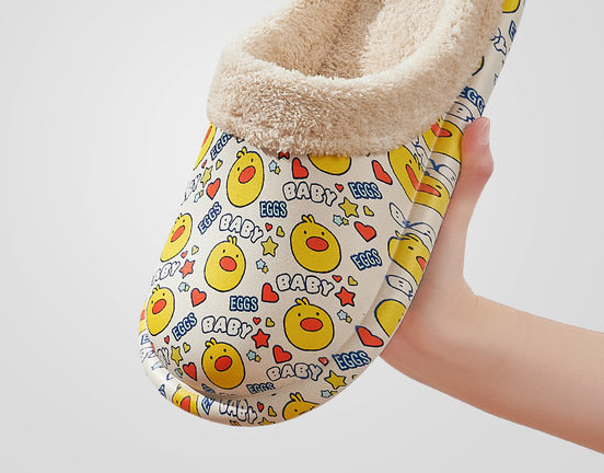 Ženske topik mekane papuče s aplikacijom