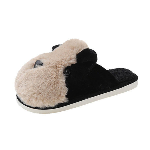 Ženske kućne papuče od eko paperja sa aplikacijom