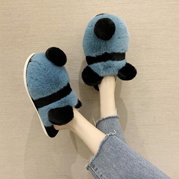 Модерни дамски меки пантофи с неплъзгаща се подметка