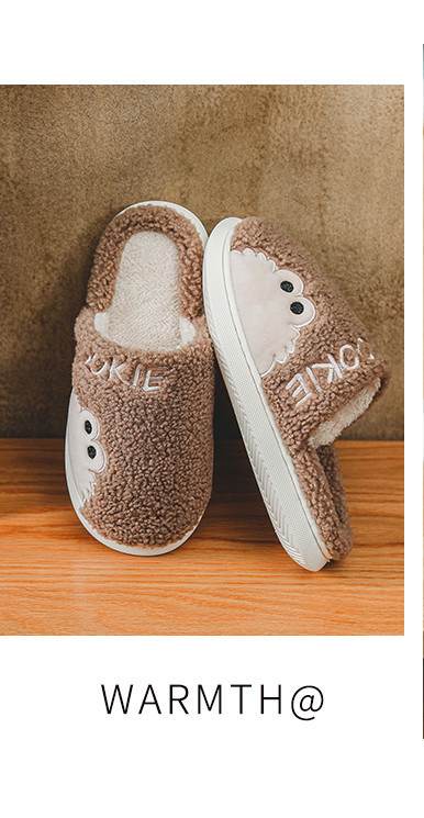 Домашни пухени чехли с бродерия -няколко цвята