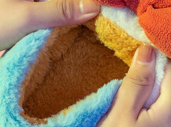 Памучни пантофи с панделка