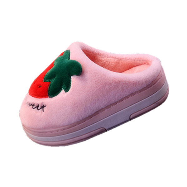 Papuci de damă cu broderie și talpă plată