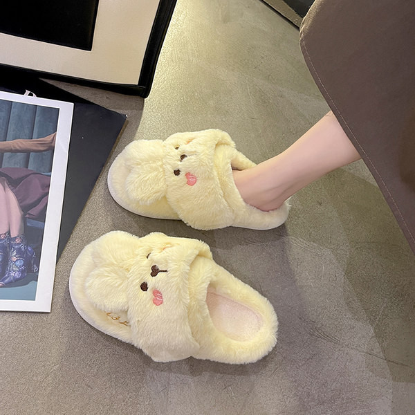 Дамски топли чехли в четири цвята 