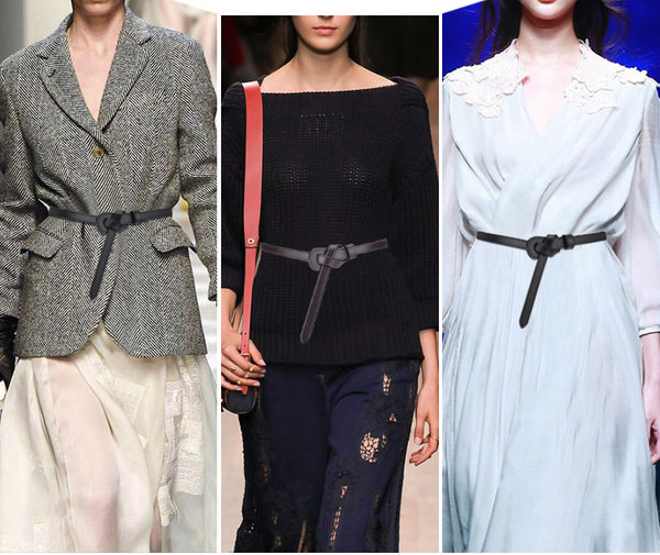 Curea asimetrică de damă din piele ecologică