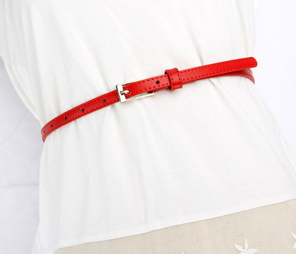 Cureaua de dama din piele - in mai multe culori