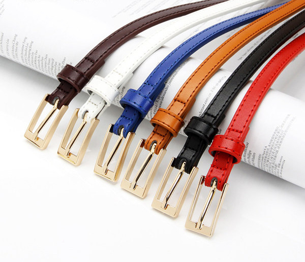 Cureaua de dama din piele - in mai multe culori