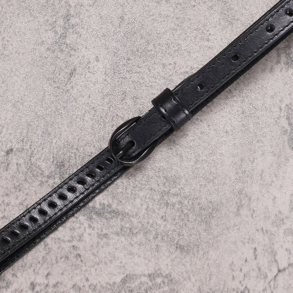 Curea de dama din piele de culoare neagra