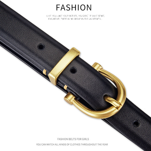 Cureaua de dama eleganta cu element metalic in mai multe culori