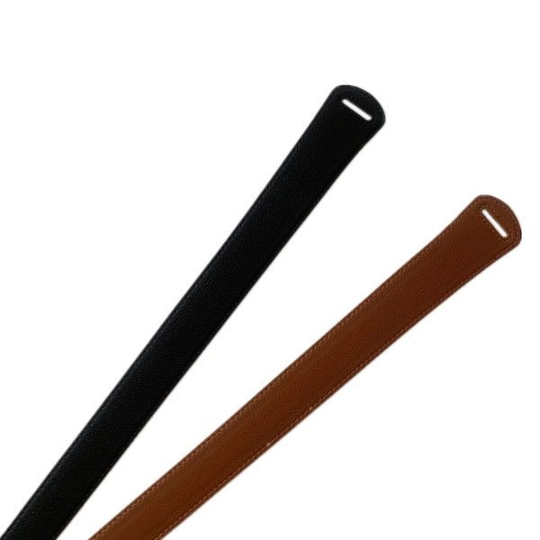 Cureaua de dama din piele model nou negru si maro