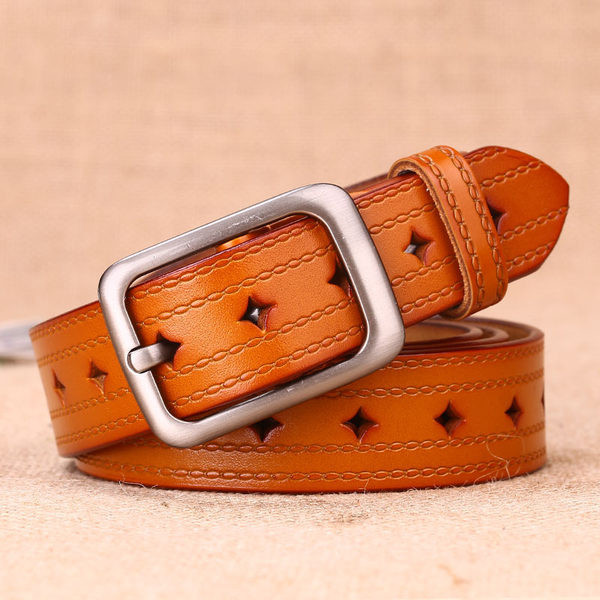 Ежедневен дамски колан от еко кожа