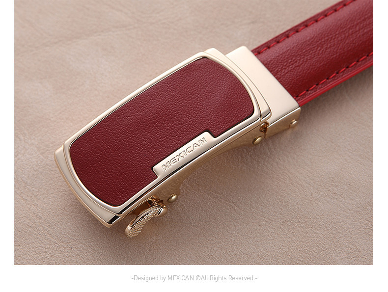 Model običnog kožnog remena za žene