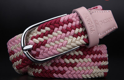 Curea textilă de damă cu inscripție