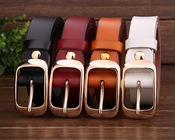Kožni remen u različitim bojama
