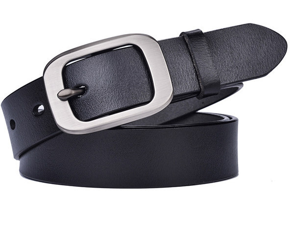 Női műbőr öv csattal