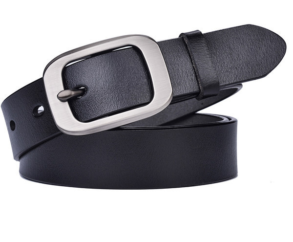 Női műbőr öv csattal