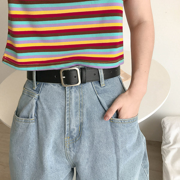 Női bőr öv - többféle színben