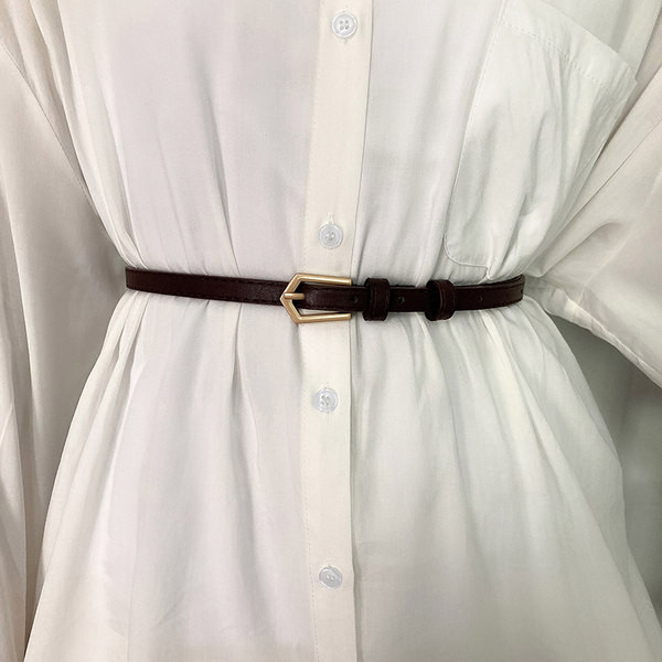 Curea de dama cu catarama metalica in trei culori