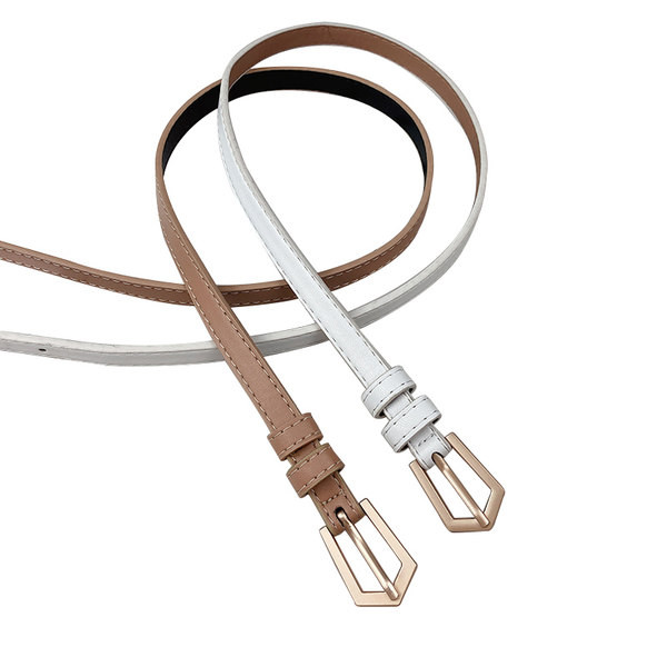 Curea de dama cu catarama metalica in trei culori