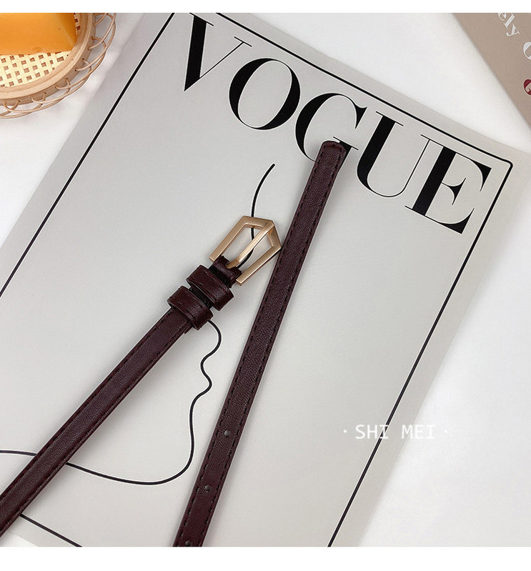 Curea de dama cu catarama metalica in trei culori