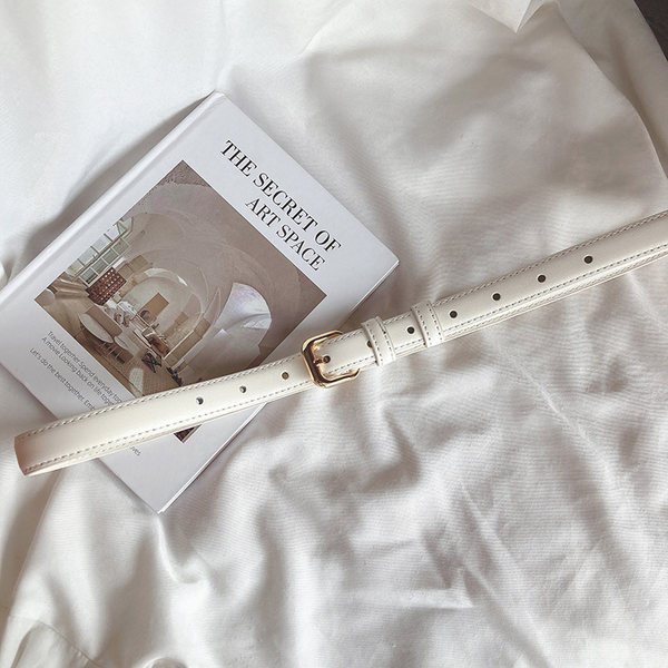 Napi vékony öv eco bőrből több színben