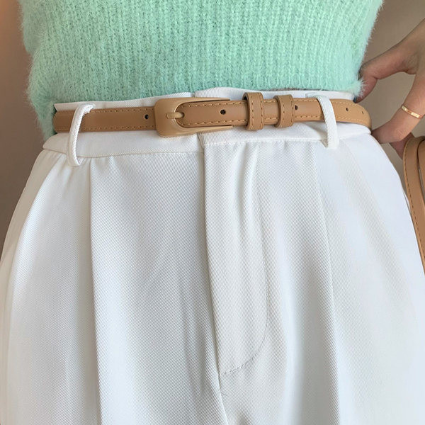 Új modell bőr női öv fekete és barna színben