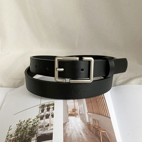 Női öv fém rögzítéssel - három színben