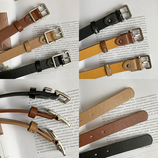 Női öv fém rögzítéssel - három színben