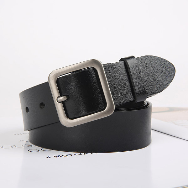 Új modell bőröv négyzet alakú csattal