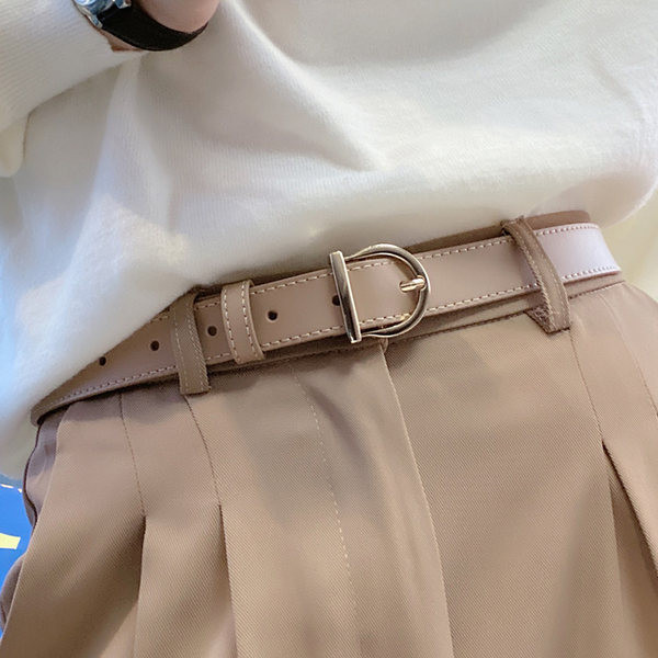 Női alkalmi műbőr öv